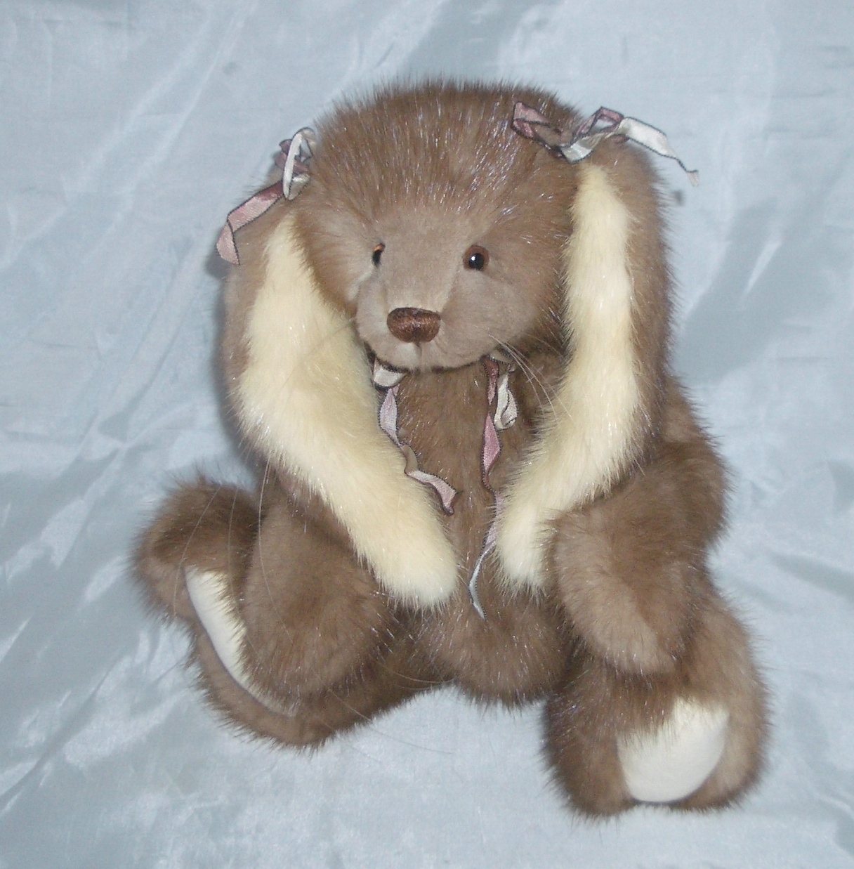 teddy bears out of heirloom materials and furs